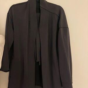 lululemon athletica softstreme belted cardigan size 8